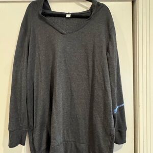 Old Navy Charcoal Sweatshirt Hoodie